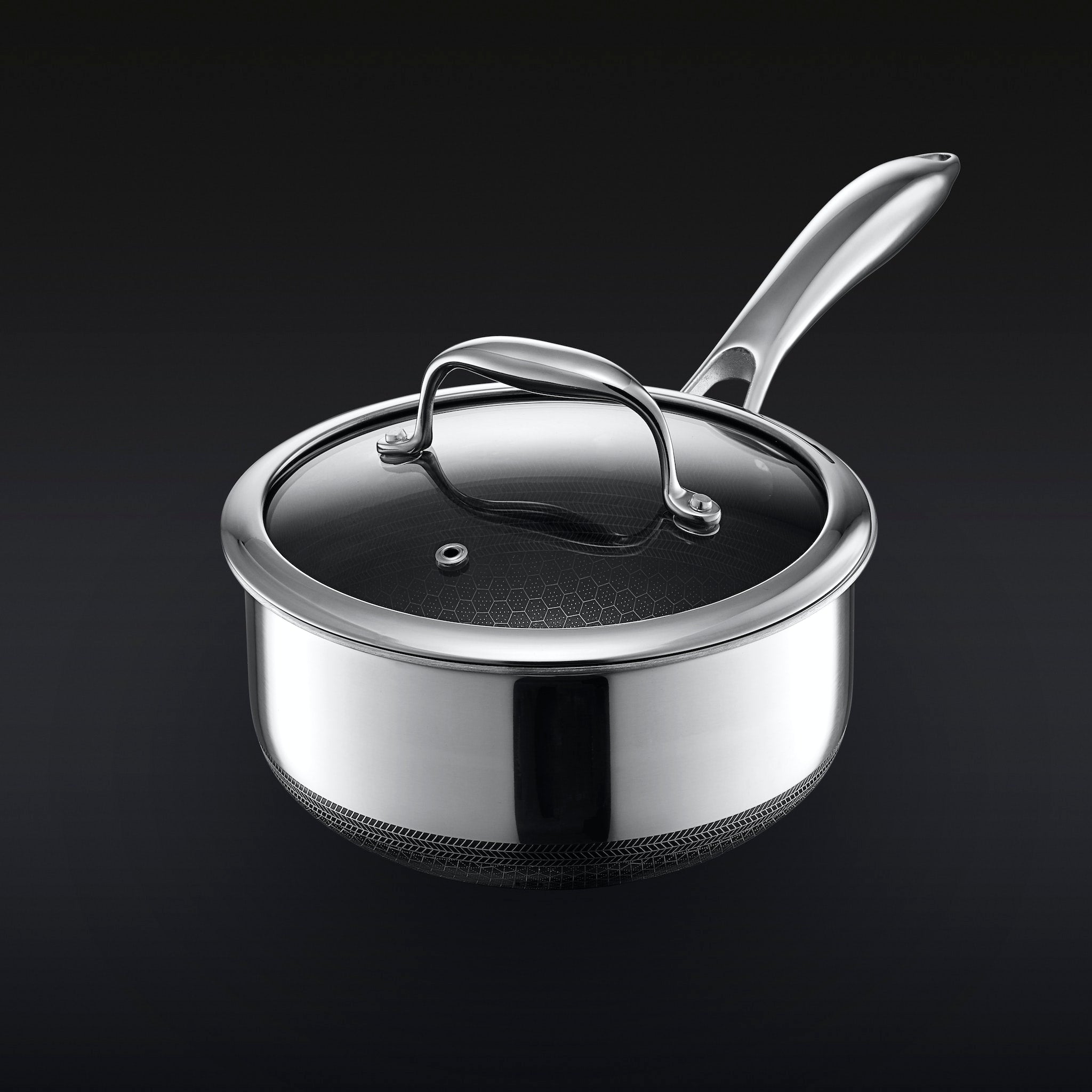 Hybrid Saucepan With Lid, 2-Qt