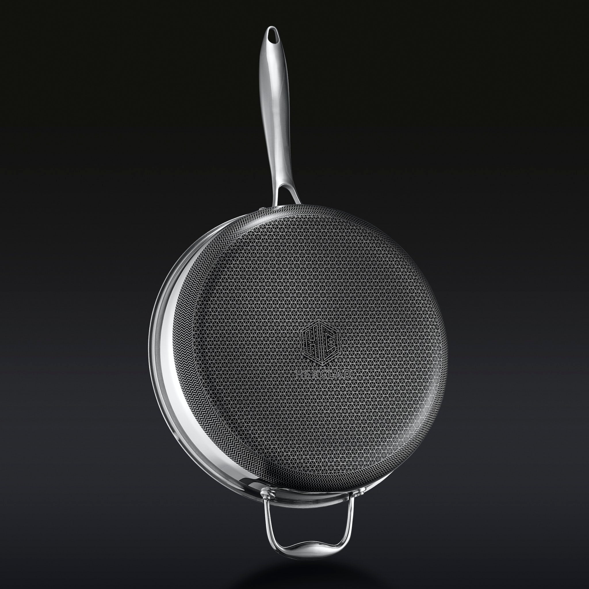 Hybrid Deep Sauté Pan with Lid, 4.5-Qt