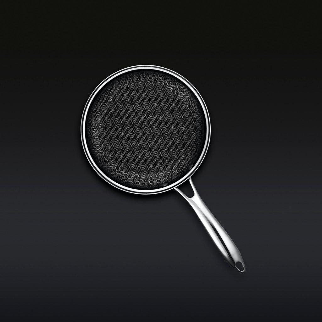 Hybrid Fry Pan with Lid, 8"