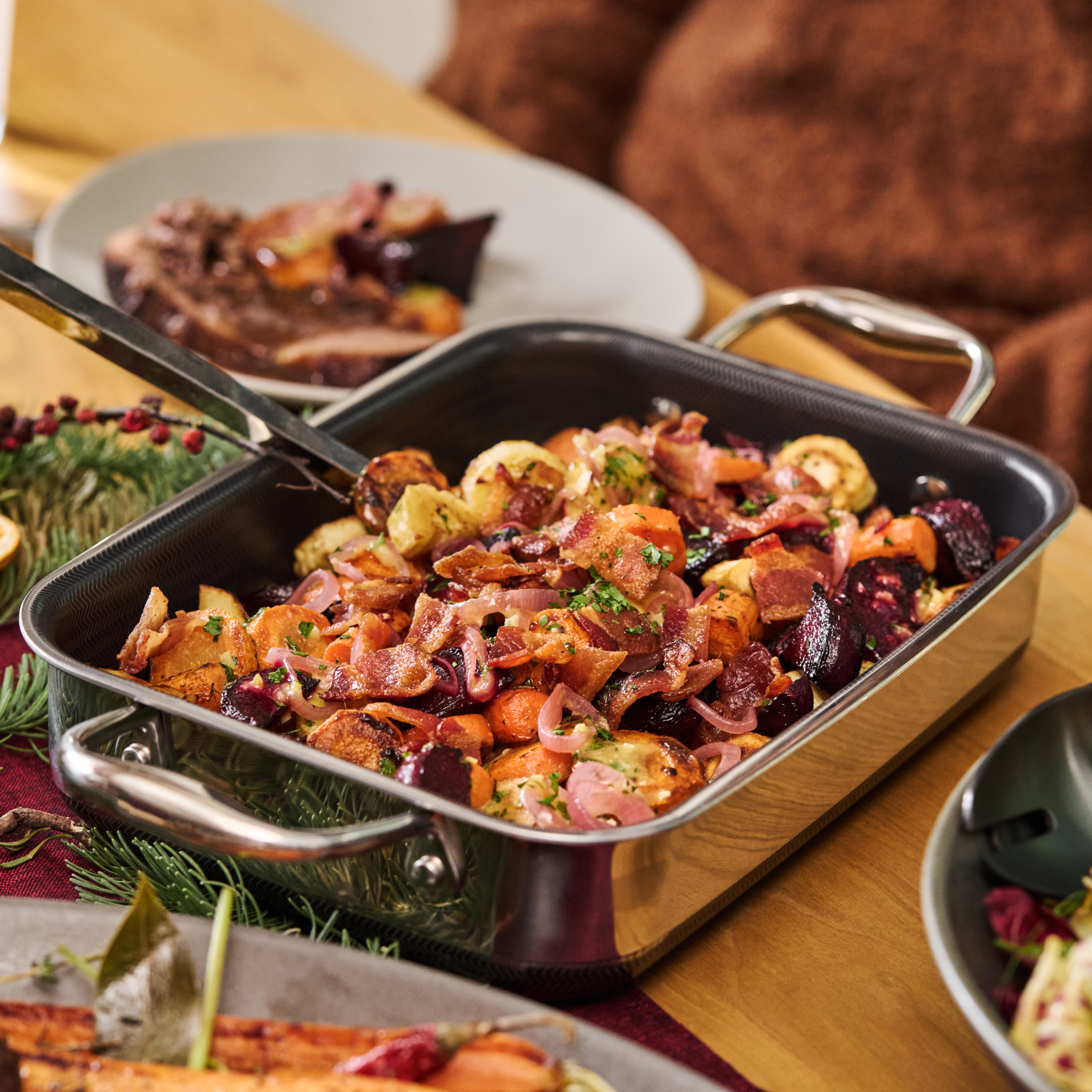 Hybrid Roasting Pan Set, 3-pc